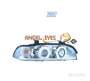 FARI BMW E39 95-00 ANGEL EYES CROMO CCFL