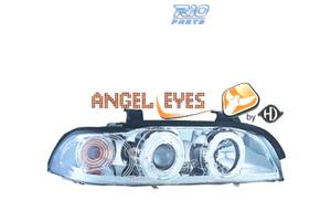 FARI BMW E39 95-00 ANGEL EYES CROMO CCFL
