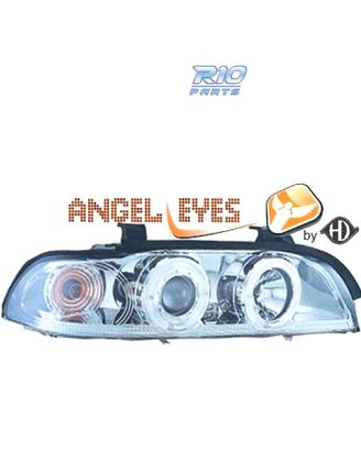 FARI BMW E39 95-00 ANGEL EYES CROMO CCFL