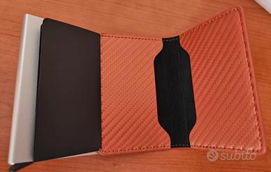 Mini Portafoglio RFID antifrode da uomo/donna