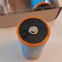 Batterie D ricaricabili AKTTKA USB-C (2pz)