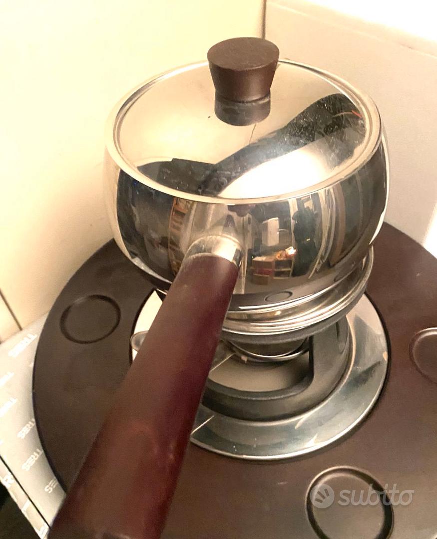 Set 6 Forchette Fonduta Alessi Mami - Acciaio Inox Con Manico In Legno, Design Stefano Giovannoni - Foto 9