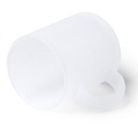 36 Tazze trasparenti glassate sublimazione 350 ml