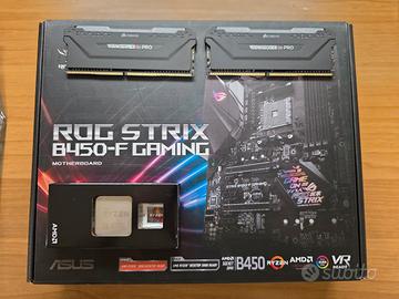 Scheda madre + 16 gb ram + processore
