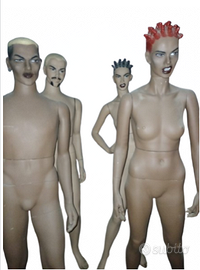 4 Manichini uomo/donna