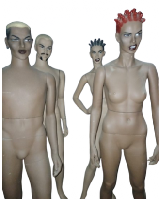 4 Manichini uomo/donna