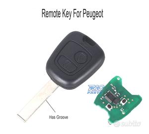 CHIAVE COMPLETA PER PEUGEOT E CITROEN HU83