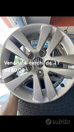 4 CERCHI IN LEGA OPEL 5 FORI DIAMETRO 16 