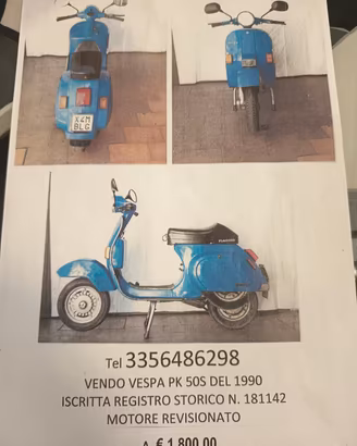 Vespa PK 50S 