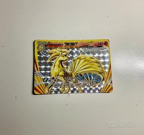 CARTA POKEMON NINETALES TURBO