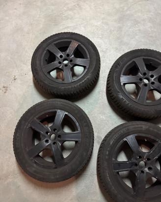 opel astra J kit cerchi e gomme invernali