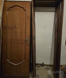 6 porte misura standard colore noce bellissime