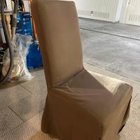 3 sedie imbottite sfoderanili