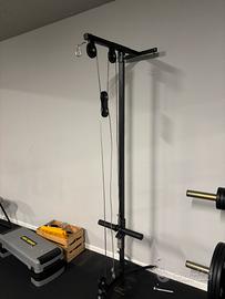Lat machine pulley