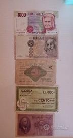 Lotto buoni cassa/banconote circolate.