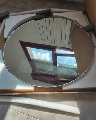 specchio bagno tondo diametro 70 cm