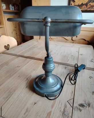 Lampada da ufficio paralume in metallo 