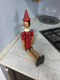 Burattino legno Pinocchio