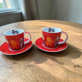 coppia di tazze da collezione Andrea Fontebasso