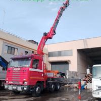 Scania 143 gru fassi 600
