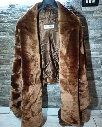 Alberta Ferretti – Esclusiva Mantella in Vera Pell