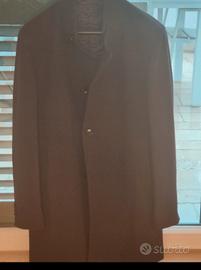 cappotto trench caban Tagliatore nero cachemere