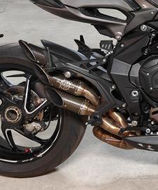 Scarico MV Agusta Special Parts Fresco a 3 uscite 