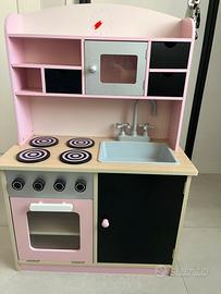 Cucina legno culla bambolotto