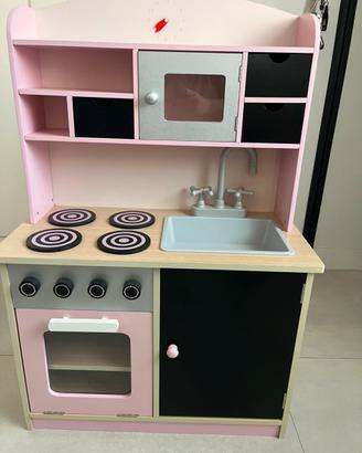 Cucina legno culla bambolotto