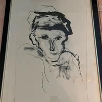 Ernesto treccani coppia litografie quadro