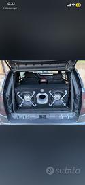 amplificatore e sub woofer