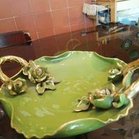 centro tavola ceramica made in italy