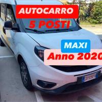 FIAT DOBLO' MAXI 1.6mjt 105cv AUTOCARRO 5 POSTI