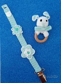 Salva ciuccio e sonaglio