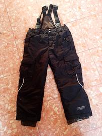 pantaloni neve per bambino di 3/4 anni 