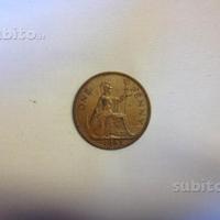 Moneta One Penny 1963