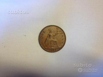 Moneta One Penny 1963