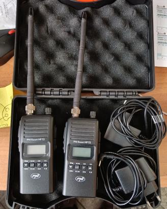COPPIA RADIO CB PORTATILI PNI HP 72