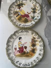 piatti vintage settimanali