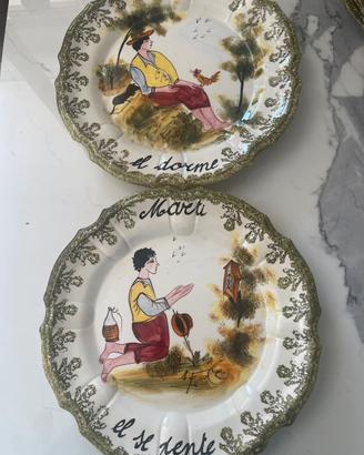 piatti vintage settimanali