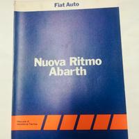 Manuale assistenza tecnica Nuova Ritmo Abarth