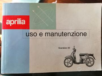 libretto uso e manutenzione Scarabeo 50 Aprilia