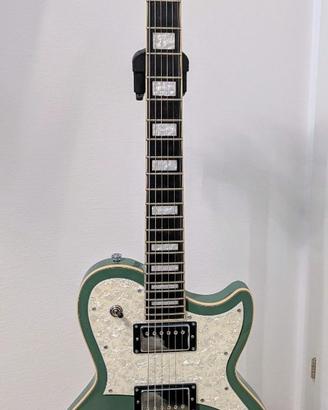 chitarra D'Angelico Premier Army Green