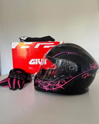 Casco Moto Integrale Givi 50.6 Stoccarda Mendhi XS
