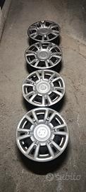 4 cerchi in ferro 14 pollici FIAT Pundo/Panda /600