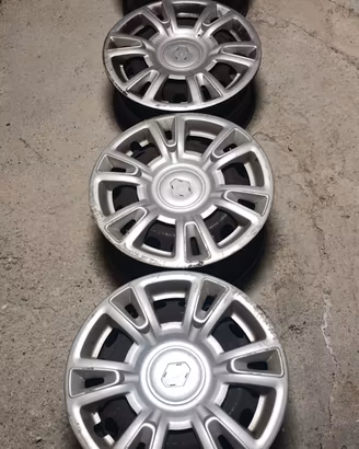4 cerchi in ferro 14 pollici FIAT Pundo/Panda /600