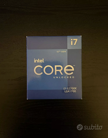 Intel Core i7 12700K 12 Core Processor 3,6-5,0 Ghz