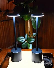 2 Lampade da tavolo Wireless Touch 3 toni luce