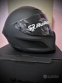 Casco carbonio RUROC modello EOX misura M + antiap
