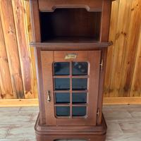Mobiletto  portatelefono portaoggetti Legno